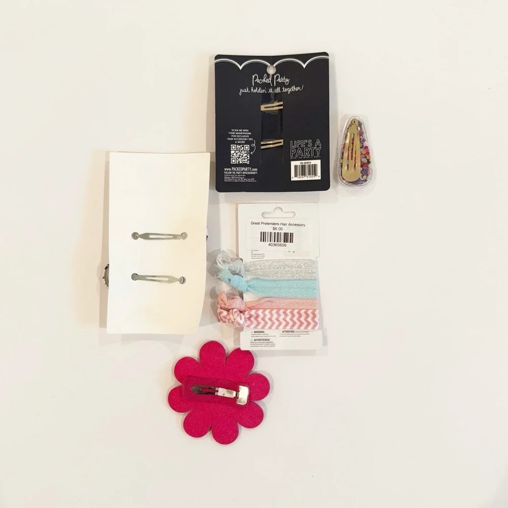 Girls Hair Clips and Ties